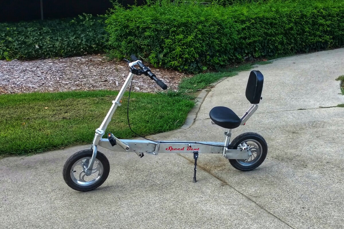 Collapsible recumbent bike sale